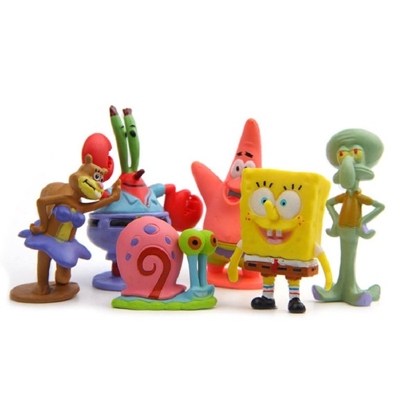 spongebob action figure set