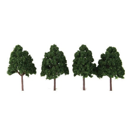 25Pcs Model Trees Mixed Model Tree Train Trees Railroad | Etsy