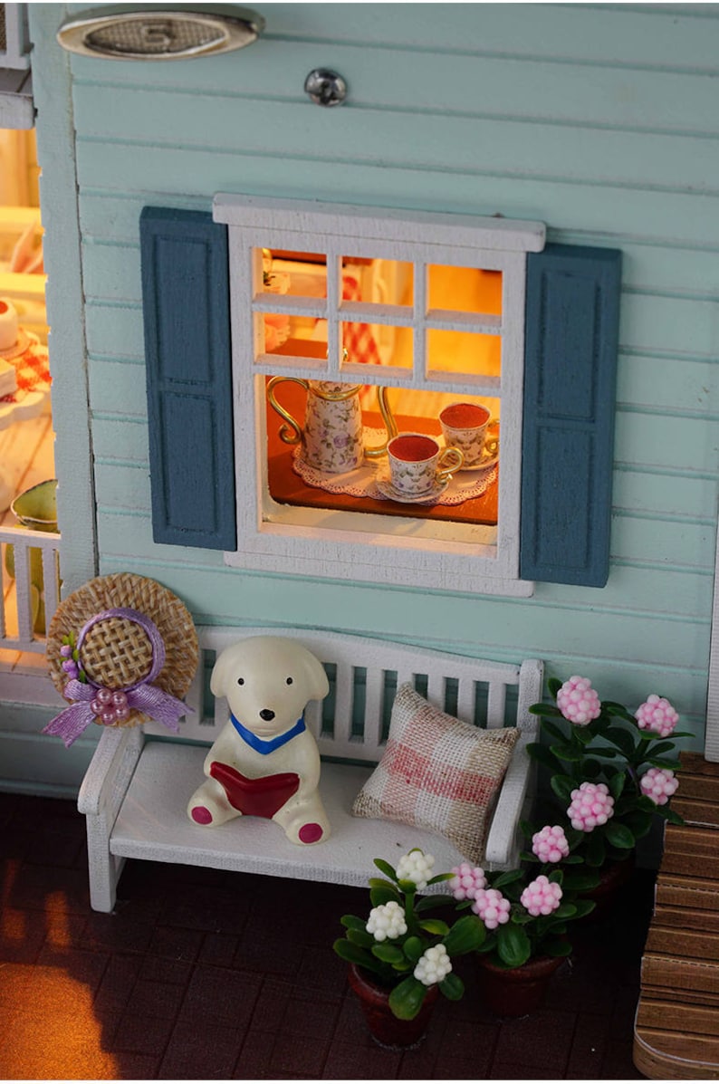 FREE ShippingDiy Miniature Wooden Doll House Furniture Kits Etsy