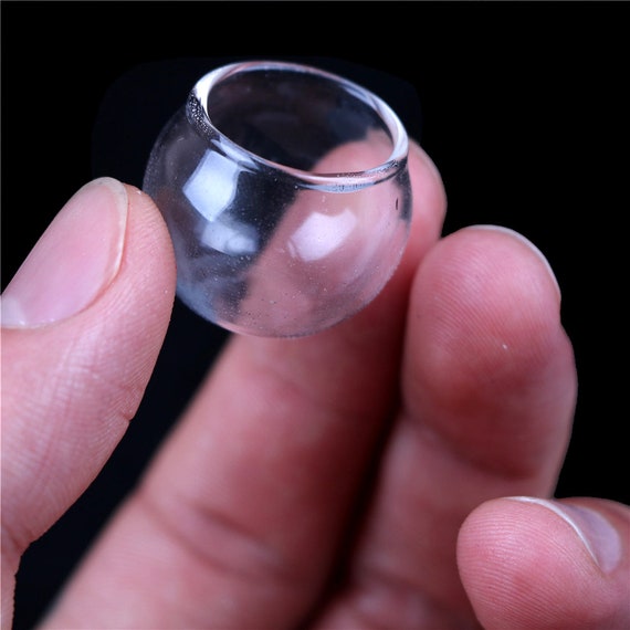 Dollhouse Miniature Glass Fish Bowl for 1:12 Scale Doll House