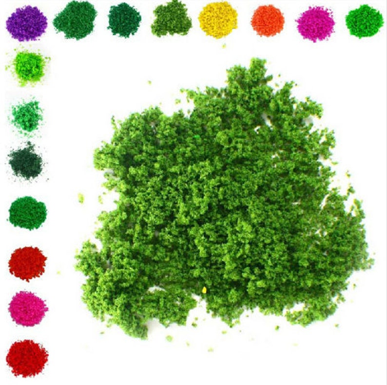 100g Artificial Tree Powder Sandbox Game Model Decor Miniature Etsy