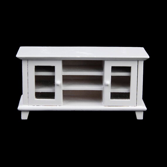 Dollhouse Furniture Bathroom 2 Colors Towel Cabinet Rack 1:12 Miniature Decor