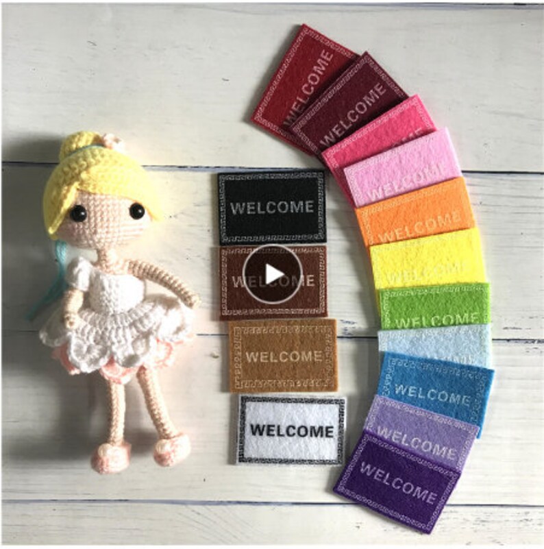 16 colors Doll House Miniature carpet Mat Dollhouse Etsy