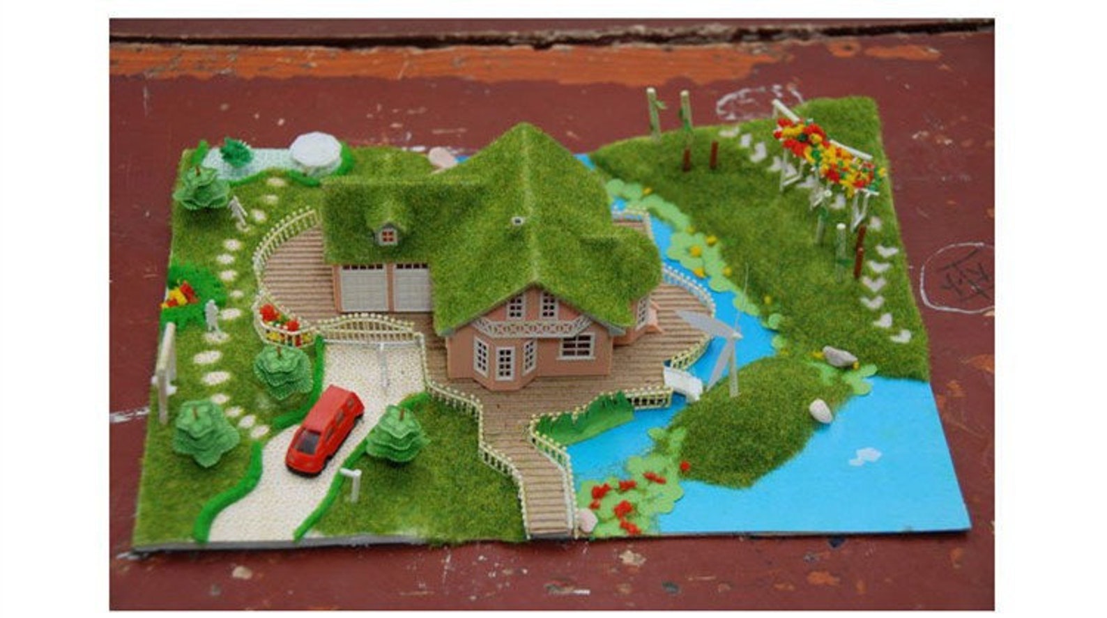 Artificial Grass Powder Sandbox Game Craft Decor Micro Etsy