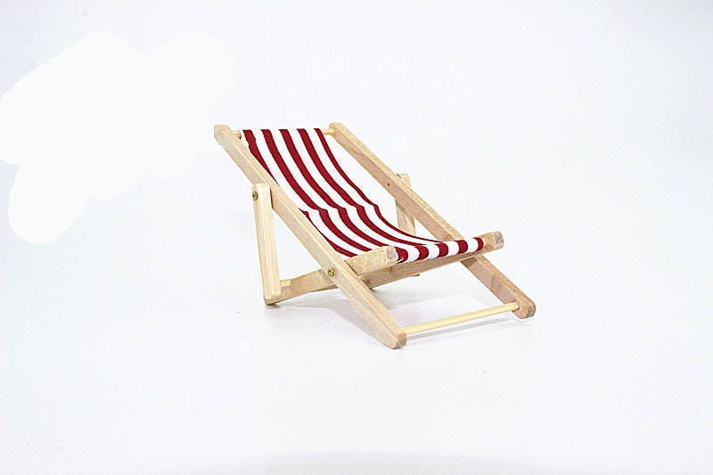 1:12 Scale Recliner Beach Sunbathing Chair Chaise Longue | Etsy
