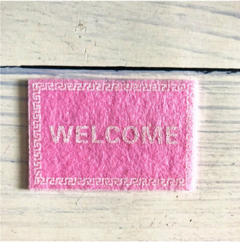 16 colors Doll House Miniature carpet Mat Dollhouse Etsy