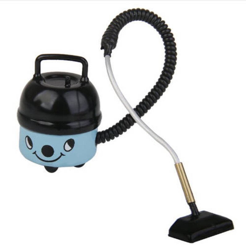 1/12 Dollhouse Miniature Accessory Vacuum Cleaner Black and Etsy