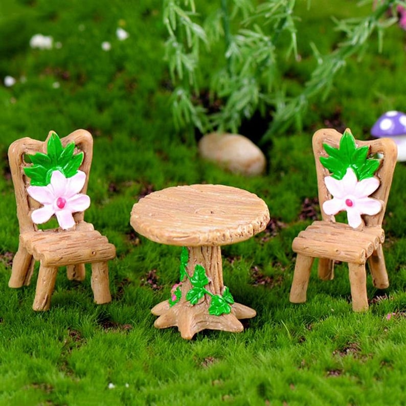Mini Resin Tree Stump Micro Landscape Ornaments Fairy Garden