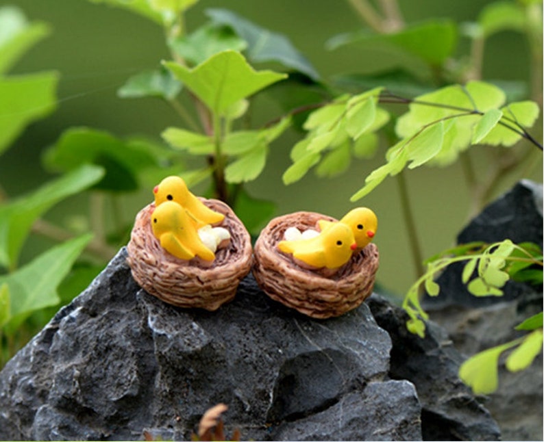 Moss Terrariums Ornaments Gnomes Penguins Figurine Miniature Resin Animal