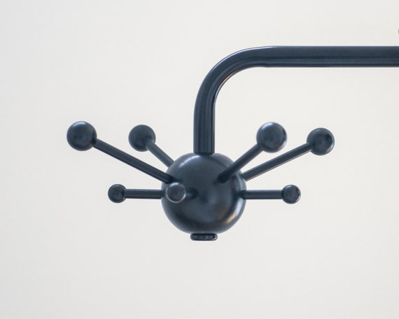 Ikea Mina Modernist Wall Mounted Sputnik Style Coat Hook In Etsy
