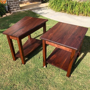 Black Walnut End Tables