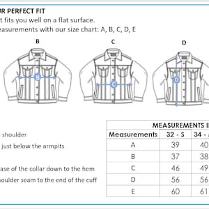 Mexican Embroidered Denim Jacket, Floral Boho Style Coat for Women, Colima Light Blue image 6