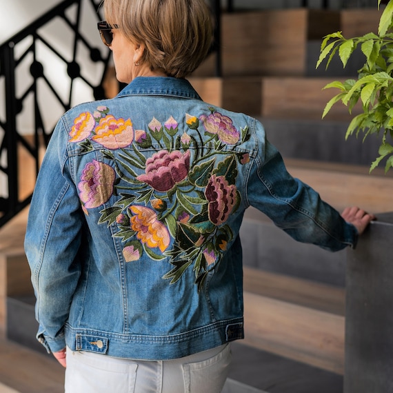 Shop Atlanta light blue denim jacket for women at best price – Lovegen