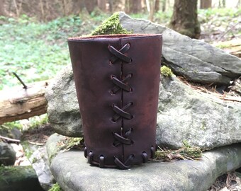 Handmade leather Cup, Crucible, History, Fantasy, Pagan