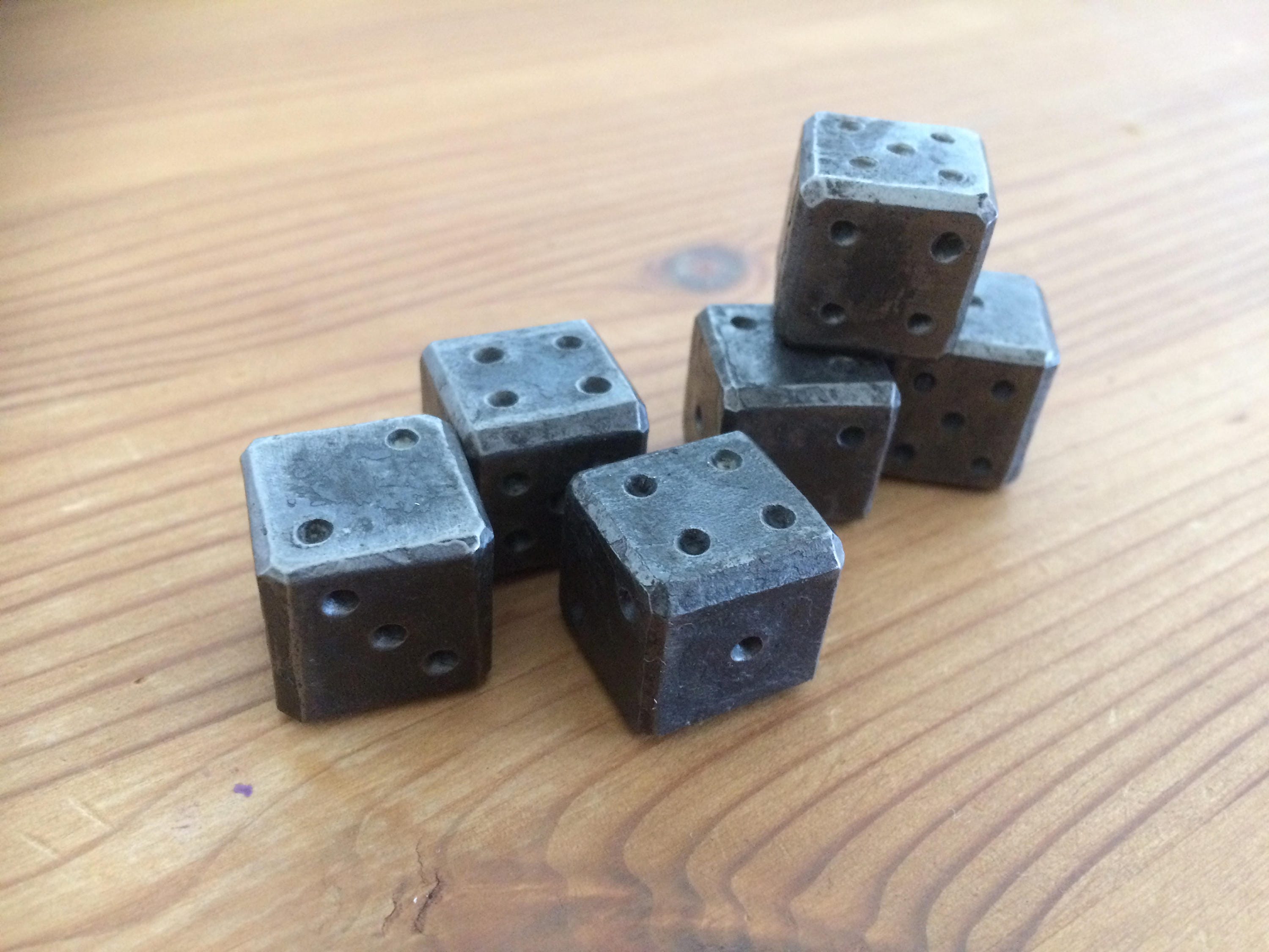 Set of large dice 6 dice Etsy