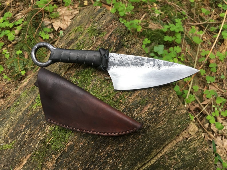 Celtic Knife Handmade Blacksmith Gaul Iron Steel Etsy