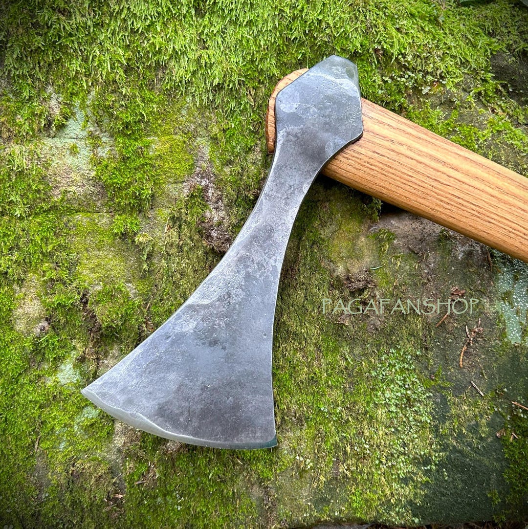 CTK182615HC Condor Tactical P.A.S.S. Hawk Axe Lame Acier Carbone 1075 Etui Cuir Made Salvador Livraison C2x38813935
