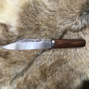 バイキング アングロサクソン ナイフ、手作り鍛冶屋、鋼、鉄、ノルウェー、サックス ナイフ、歴史的レプリカ、サバイバル、北ヨーロッパ ナイフ