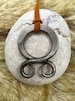 Handmade, Forged, Blacksmith, Viking, Norse, Troll cross, Pendant, Jewellery, Iron, Steel, History, Pagan, Necklace 