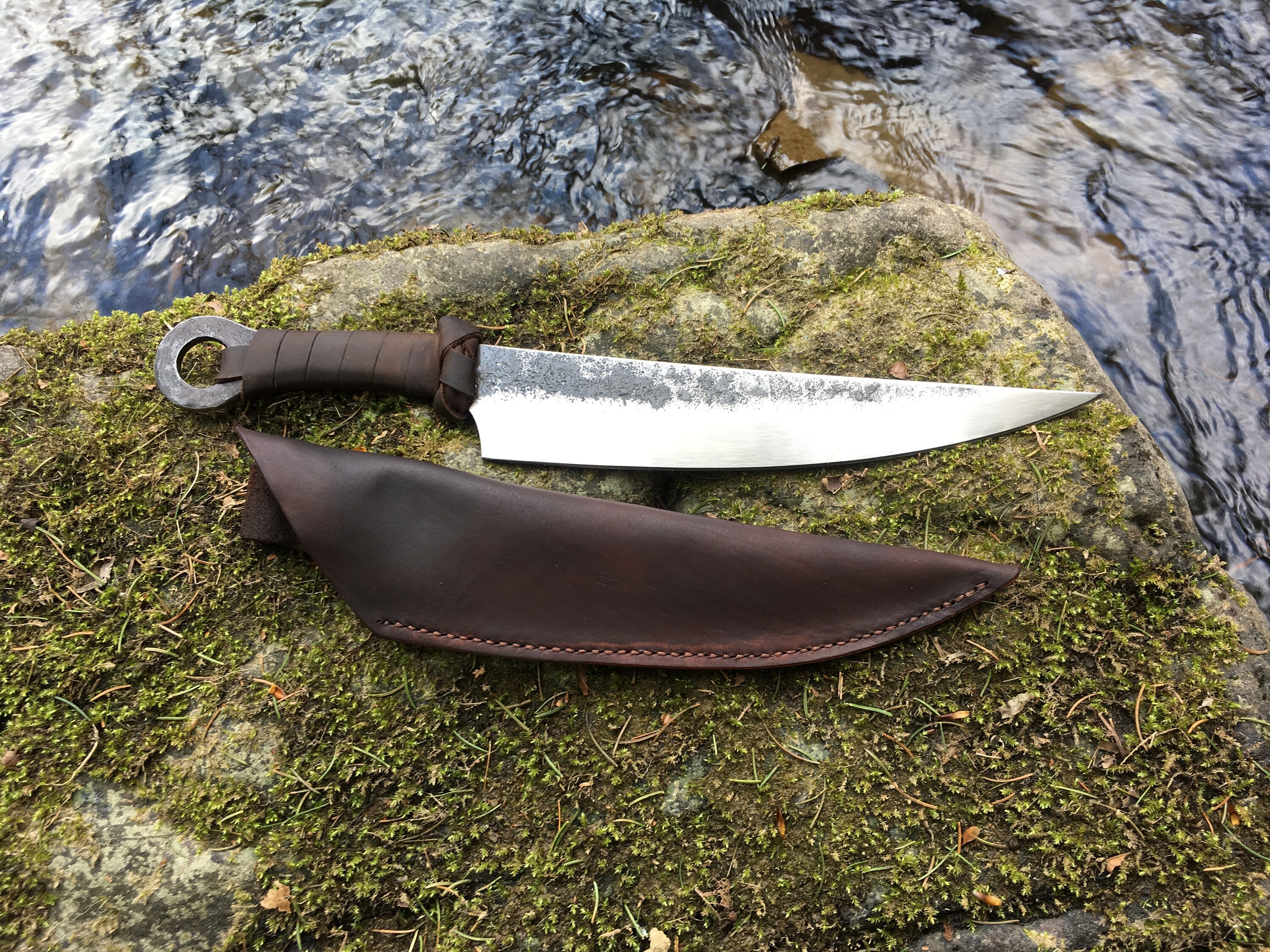 Celtic Knife Handmade Blacksmith Iron Steel Iron Etsy