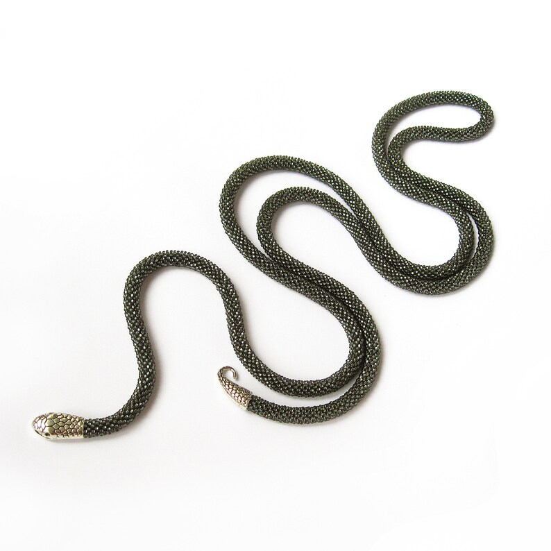 Long snake necklace Clearance