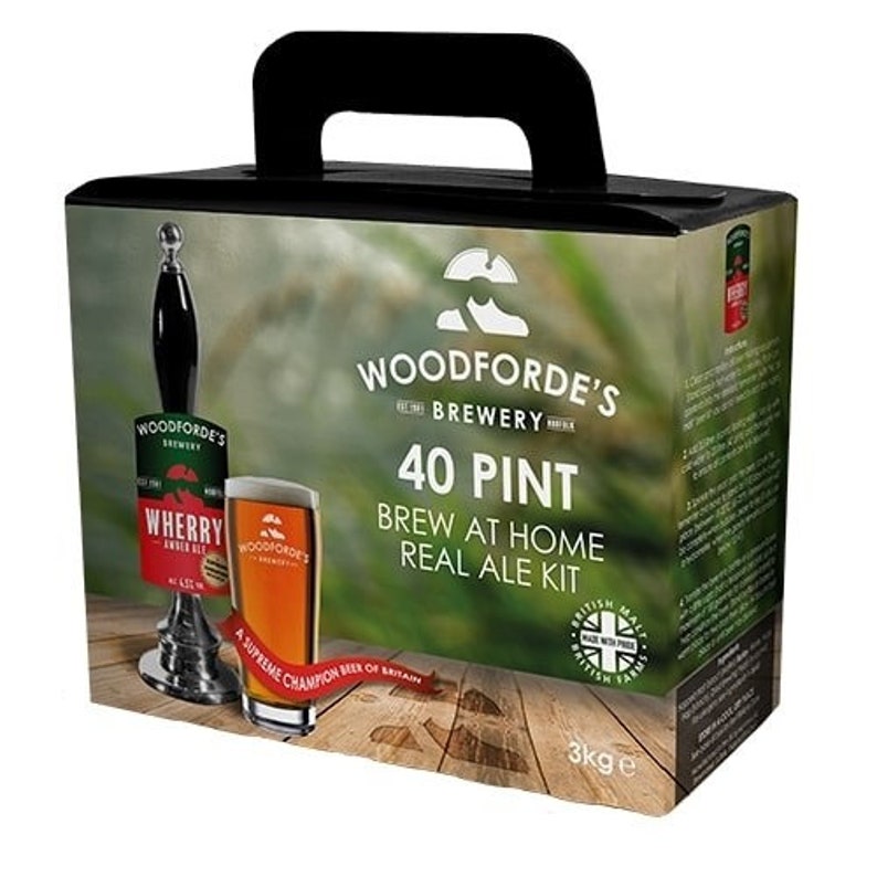 WOODFORDE'S BREWERY 40 Pint Wherry Real Ale Home Brew Kit Etsy UK
