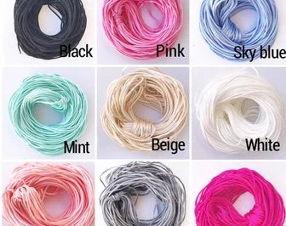 Satin Nylon Cord, 1.5 mm