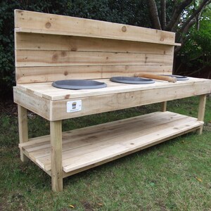 Large Mud Kitchen 3 Bowls CE Marked Free Delivery to UK image 2