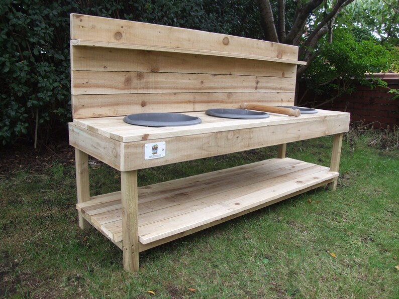 Large Mud Kitchen 3 Bowls CE Marked Free Delivery to UK image 2