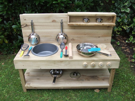 Childrens Mud Kitchen 1 Bowl and Hob CE Marked Etsy