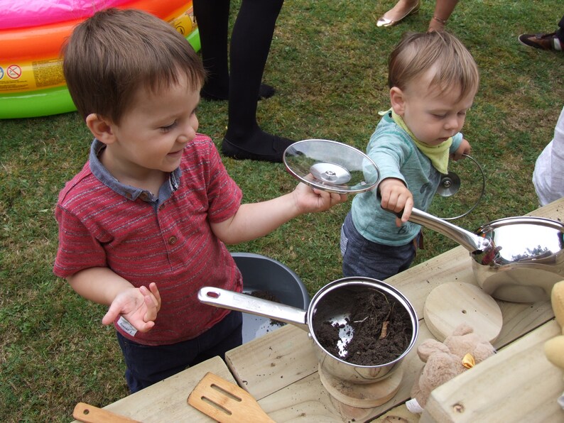 Large Mud Kitchen 3 Bowls CE Marked Free Delivery to UK image 3