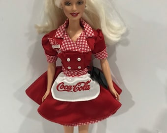 coke a cola barbie doll