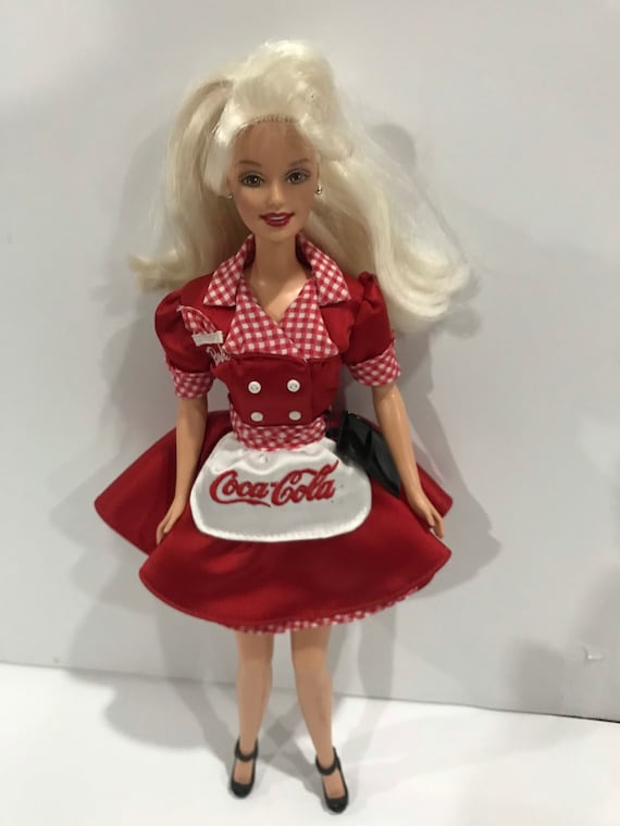 barbie doll coca cola