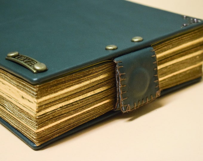 Unique 6-fold Notebook /magic Notebook / Spell Book / Unusual Handmade ...