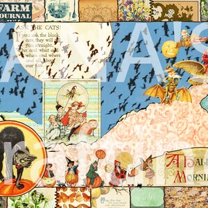 OCTOBER Journal KIT 12 Sheets / Printable Junk Journal / Fall / Autumn ...