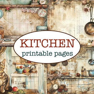Free Printable Kitchen Journal Pages