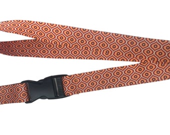 60s Retro Pattern Design Lanyard