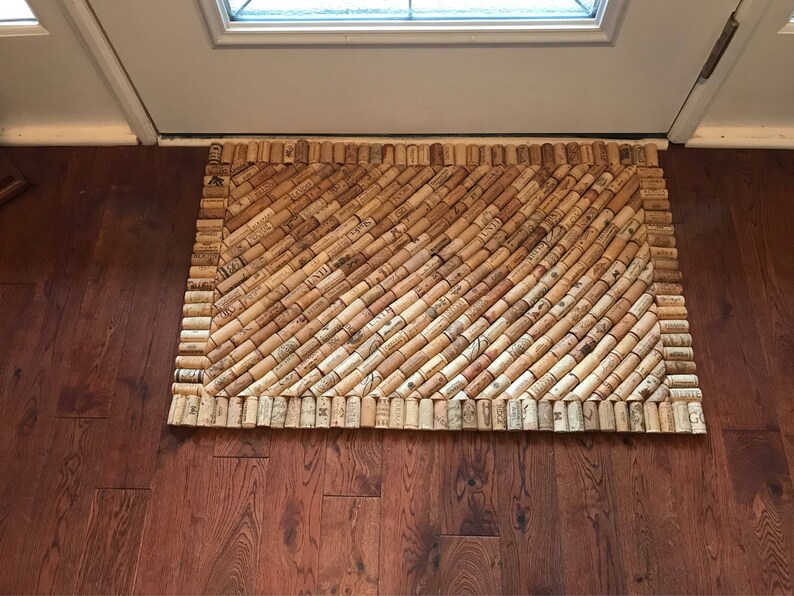 Wine Cork Mat Etsy