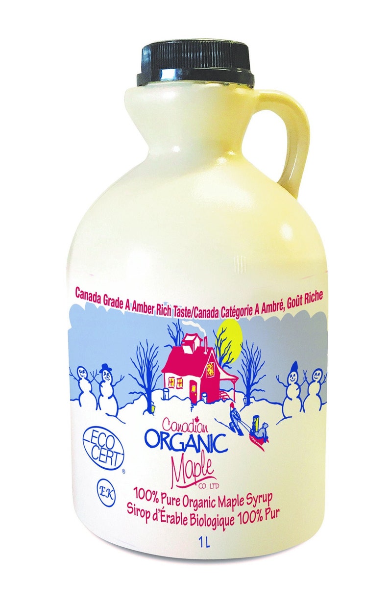Canadian Organic Maple 1L Jug Organic Maple Syrup Canada Etsy Canadian Organic Maple 1L Jug Organic Maple Syrup Canada Etsy