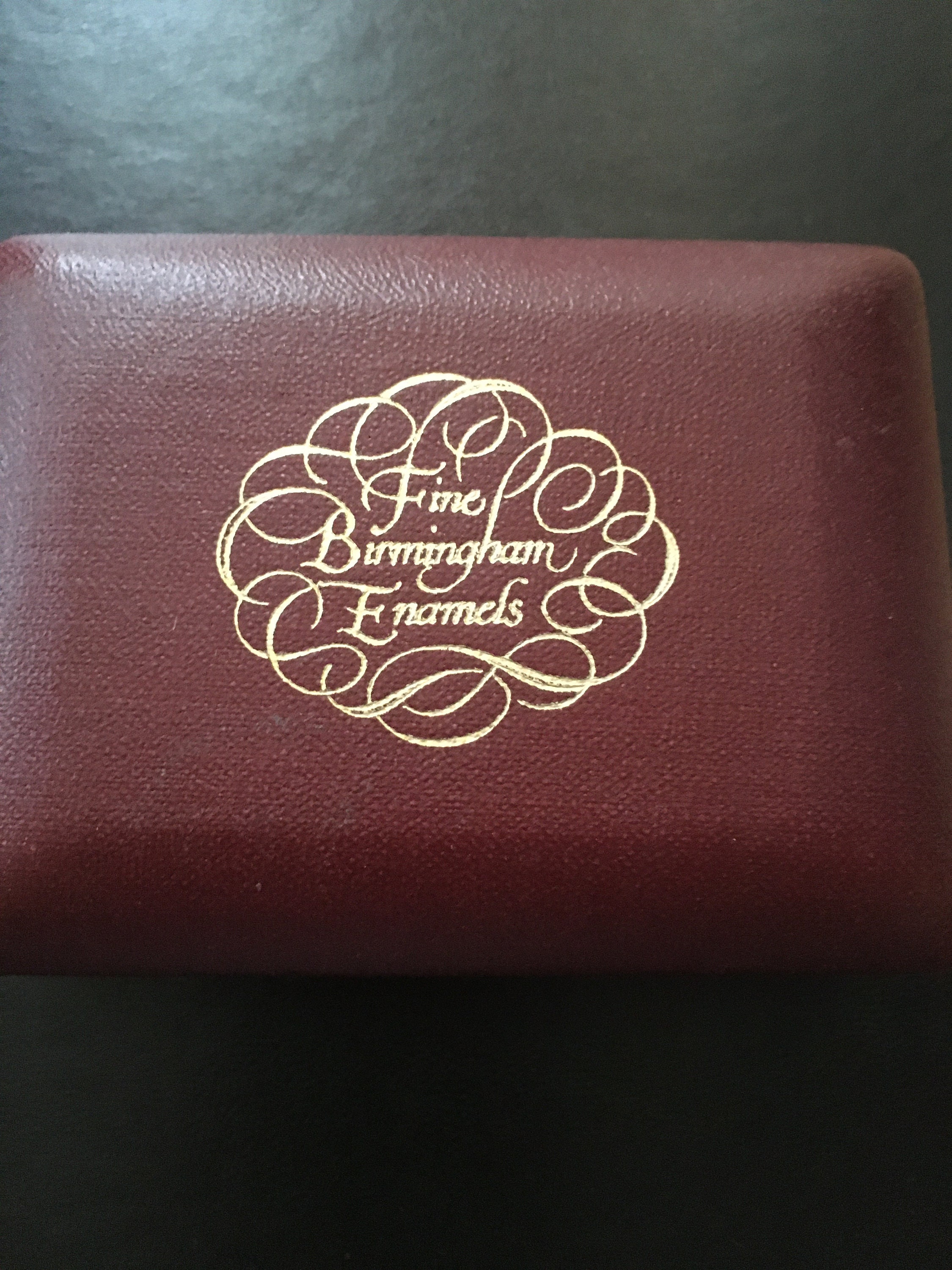 Vintage 'toye, Kenning & Spencer Ltd' Enamel Pill Box [SKU683] - Etsy