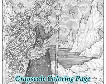 Arctic Coloring Page Etsy