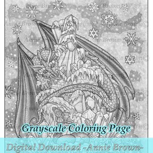Dragons Coloring Page Digital Download Coloring Pages Baby | Etsy