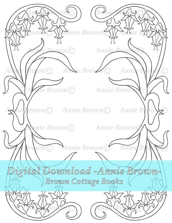 Coloring Page Flower Border Download - Floral Borders Coloring Pages Vector Images Over 1 400 - Seeking for free flower border png images?
