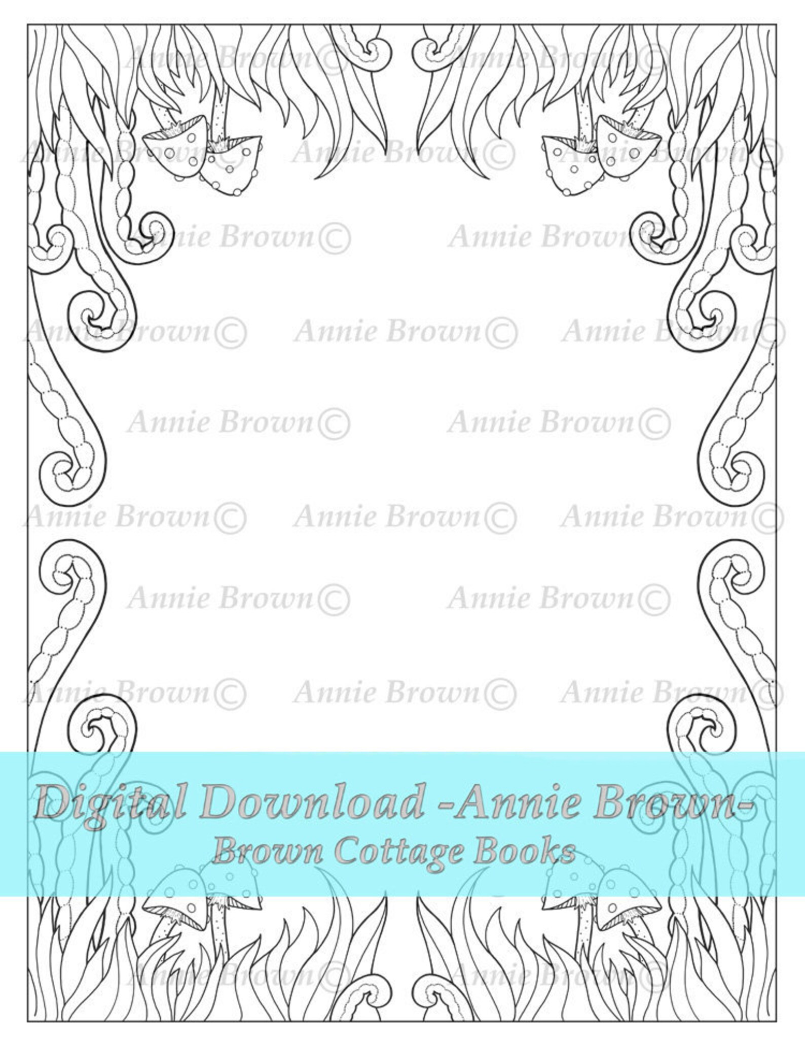 Stationary Coloring Page Fantasy Art Printable Download - Etsy Australia