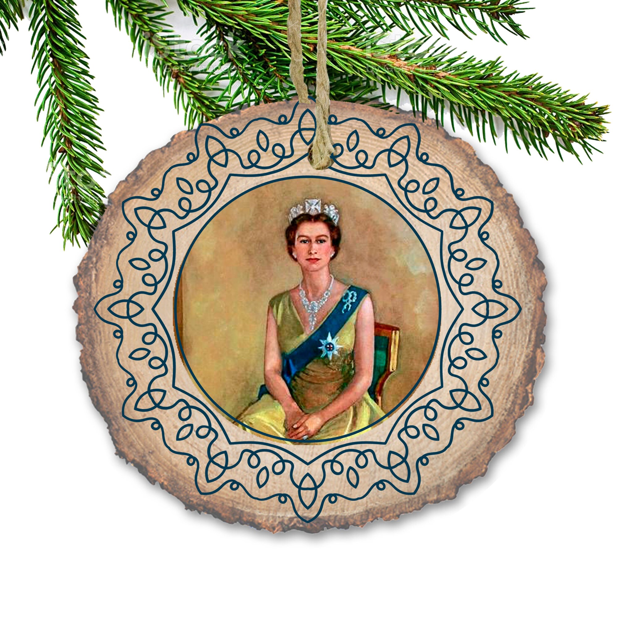Queen Elizabeth Ornament Royal Family Queen Elizabeth Ii Etsy