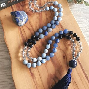108 Mala Beads, Handknotted Mala, Boho Necklace, Yoga Jewelry Handmade Necklace, Meditation Beads, Prayer Beads, beaded necklace, japa mala