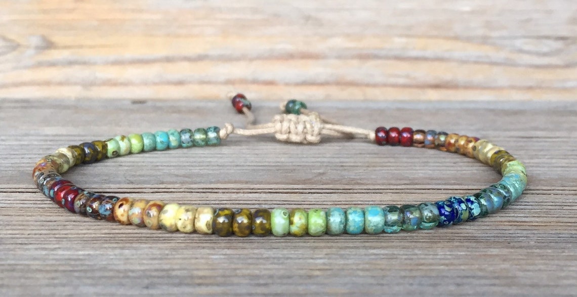 Adjustable Rope Ankle Bracelets for Women Hippie Anklet for Etsy