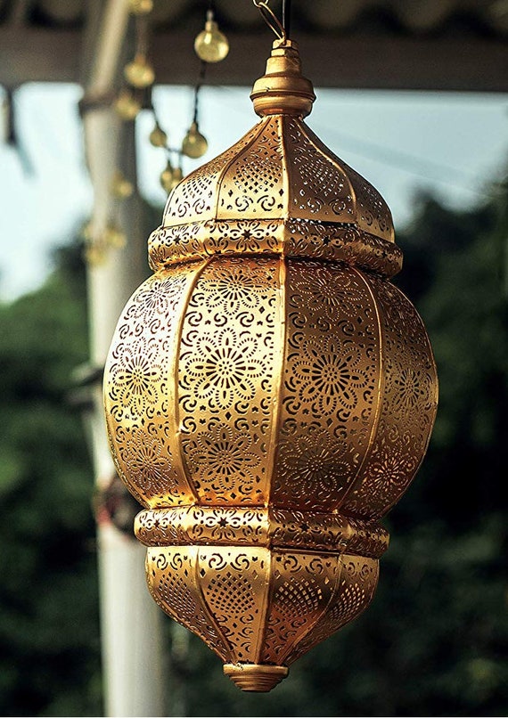 Arabic Lantern Lantern Lamp Oriental Lamp Brass Lantern Oriental Lantern Antique Moroccan Lantern Ceiling Lantern Moroccan Lamp