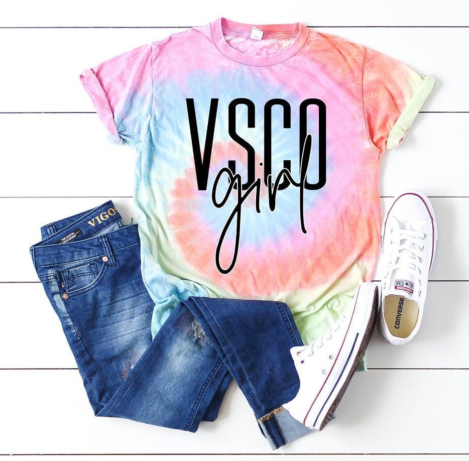 VSCO Girl Shirt YOUTH & ADULT sizes available Etsy
