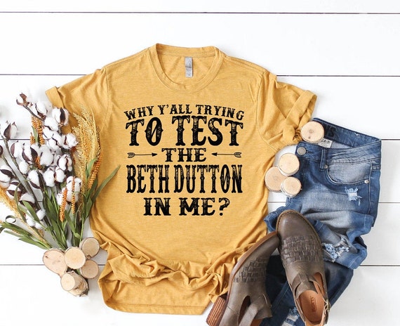beth dutton shirts